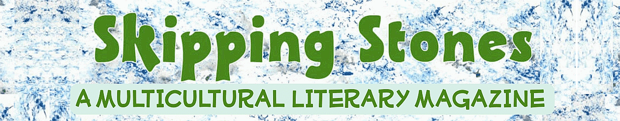 logo for skipping stones magazine