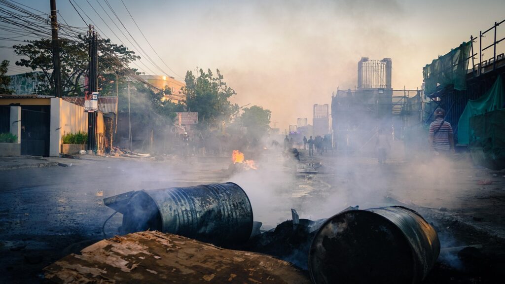 protest, haze, smoke, dark, protest, protest, protest, protest, protest