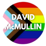PROGRESSIVE PRIDE FLAG "DAVID MCMULLIN"
